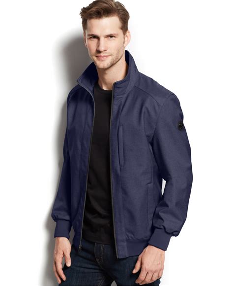 michael kors soft shell mens jackets|michael kors puffer jacket men's.